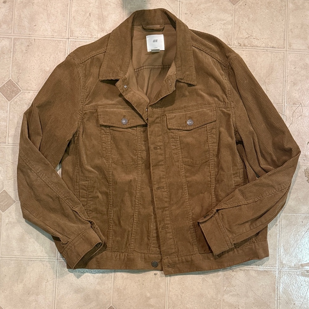 H&M Tan Corduroy Jacket